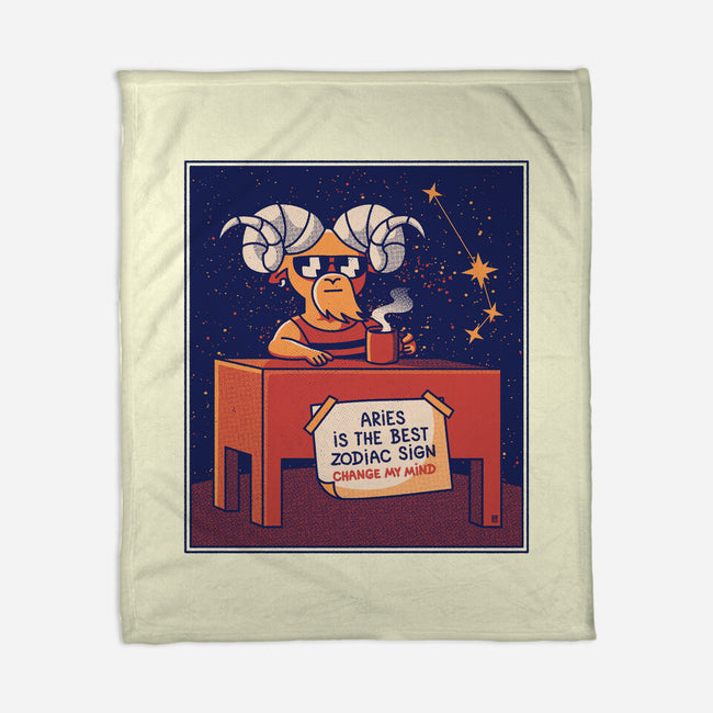 Aries The Best Sign-None-Fleece-Blanket-raffaus