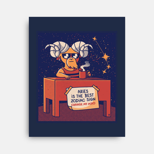 Aries The Best Sign-None-Stretched-Canvas-raffaus