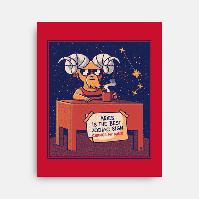 Aries The Best Sign-None-Stretched-Canvas-raffaus