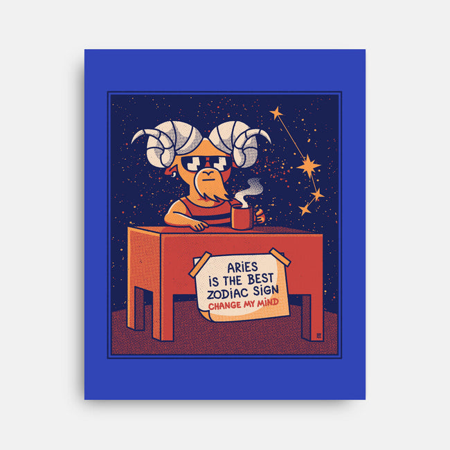 Aries The Best Sign-None-Stretched-Canvas-raffaus