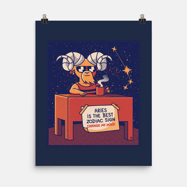Aries The Best Sign-None-Matte-Poster-raffaus