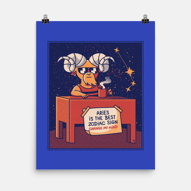 Aries The Best Sign-None-Matte-Poster-raffaus