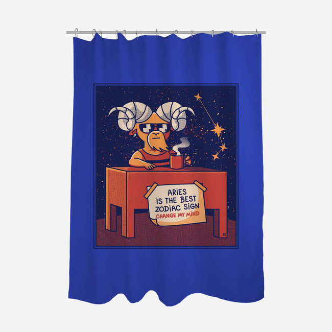 Aries The Best Sign-None-Polyester-Shower Curtain-raffaus