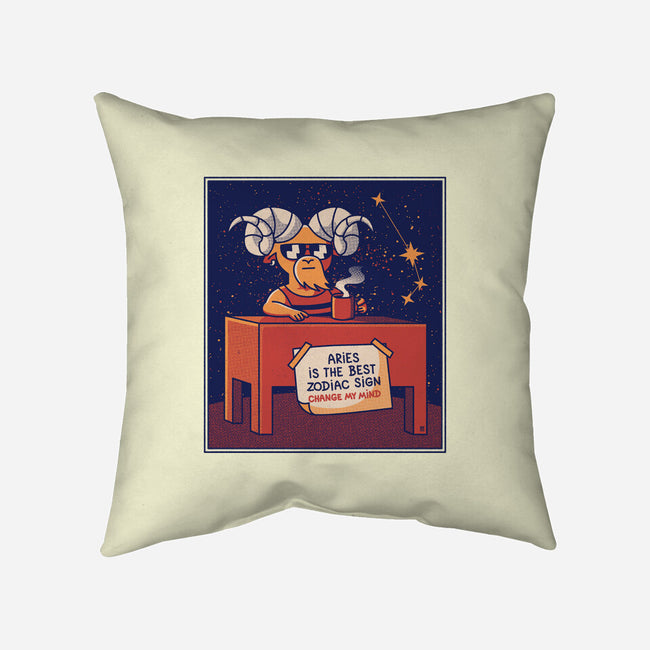 Aries The Best Sign-None-Removable Cover w Insert-Throw Pillow-raffaus