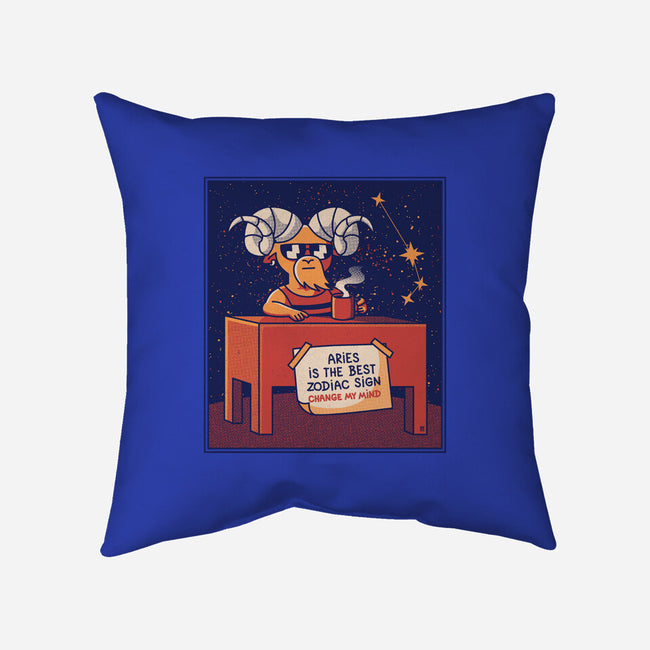 Aries The Best Sign-None-Removable Cover w Insert-Throw Pillow-raffaus