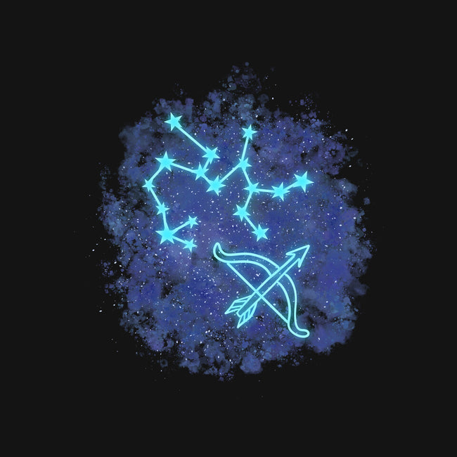 Sagittarius Neon Constellation-Mens-Basic-Tee-nickzzarto