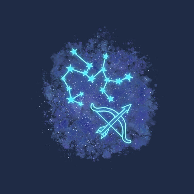 Sagittarius Neon Constellation-Mens-Basic-Tee-nickzzarto