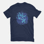 Sagittarius Neon Constellation-Mens-Basic-Tee-nickzzarto