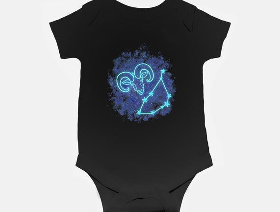 Capricorn Neon Constellation
