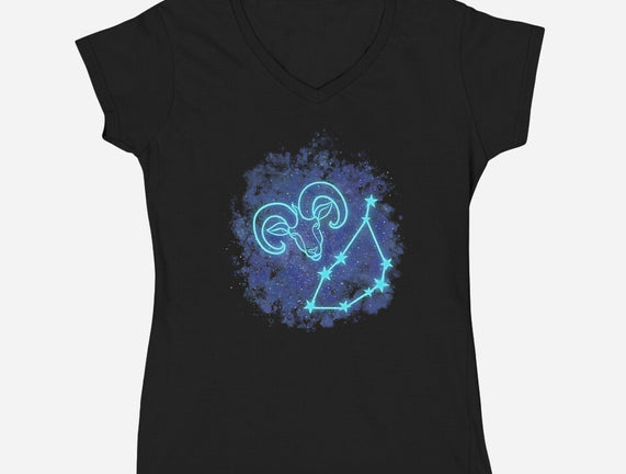 Capricorn Neon Constellation