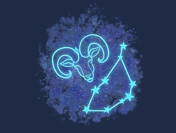 Capricorn Neon Constellation