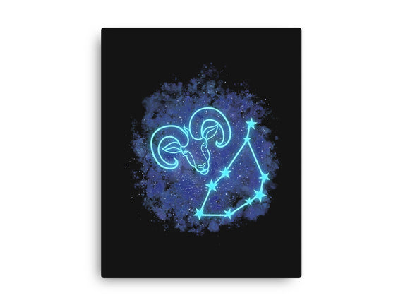 Capricorn Neon Constellation