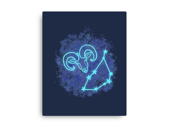 Capricorn Neon Constellation