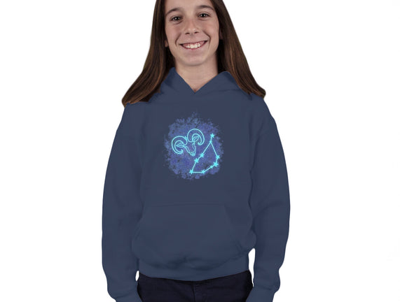 Capricorn Neon Constellation
