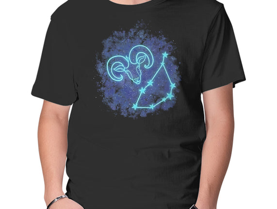 Capricorn Neon Constellation