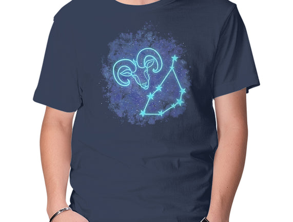 Capricorn Neon Constellation