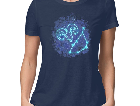 Capricorn Neon Constellation