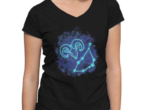 Capricorn Neon Constellation