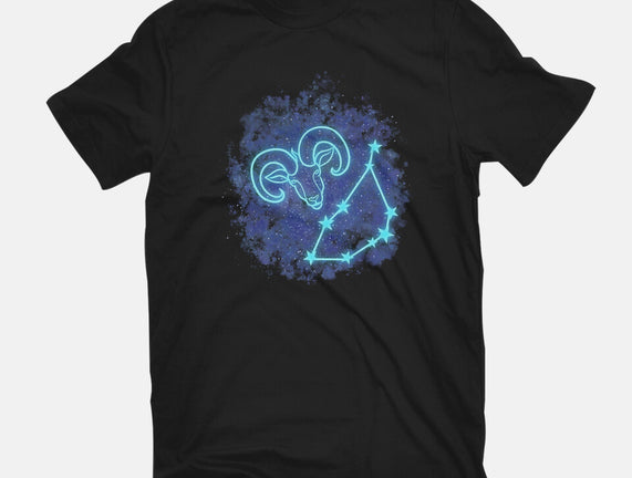Capricorn Neon Constellation
