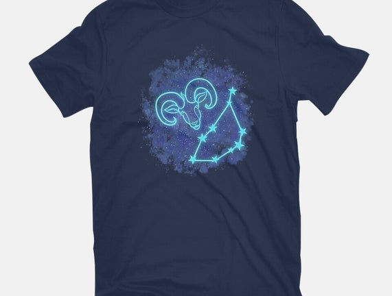 Capricorn Neon Constellation
