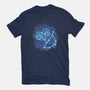 Capricorn Neon Constellation-Mens-Basic-Tee-nickzzarto