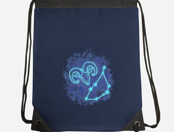 Capricorn Neon Constellation