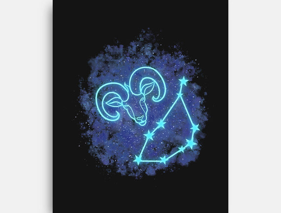Capricorn Neon Constellation