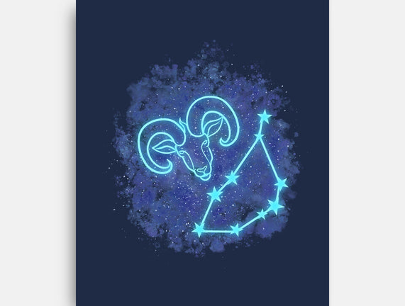 Capricorn Neon Constellation