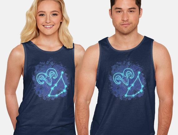 Capricorn Neon Constellation