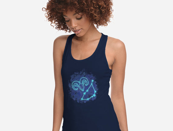 Capricorn Neon Constellation