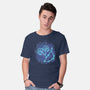 Capricorn Neon Constellation-Mens-Basic-Tee-nickzzarto