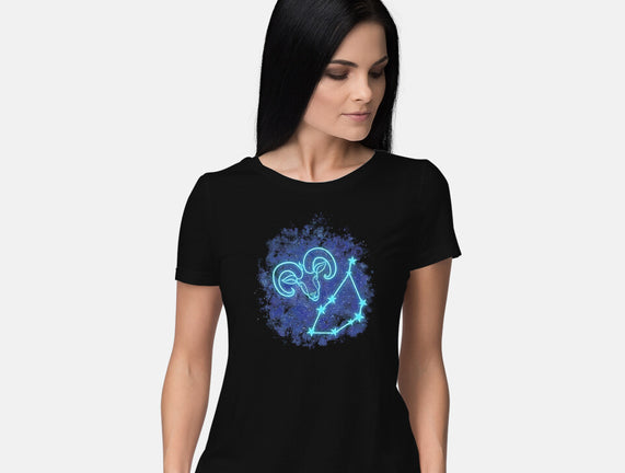 Capricorn Neon Constellation