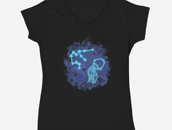 Aquarius Neon Constellation