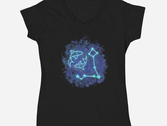 Pisces Neon Constellation