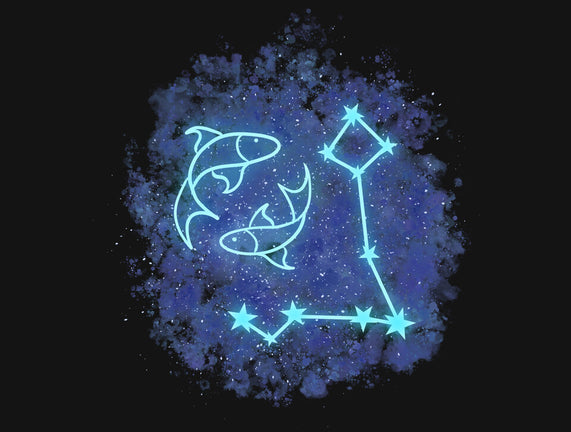 Pisces Neon Constellation