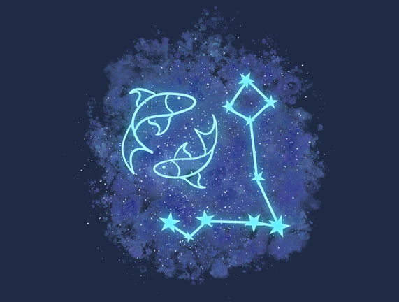 Pisces Neon Constellation