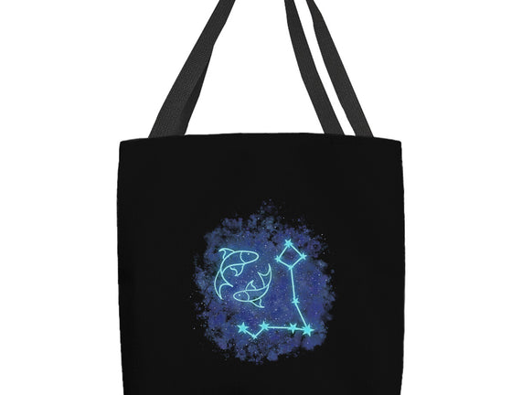 Pisces Neon Constellation