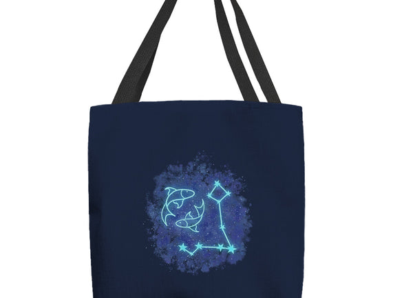 Pisces Neon Constellation