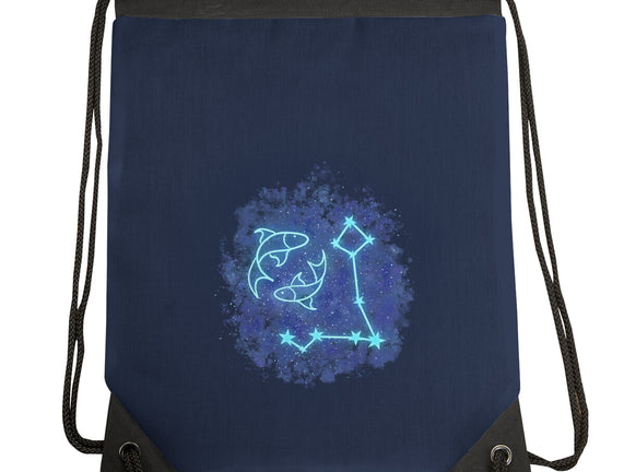 Pisces Neon Constellation