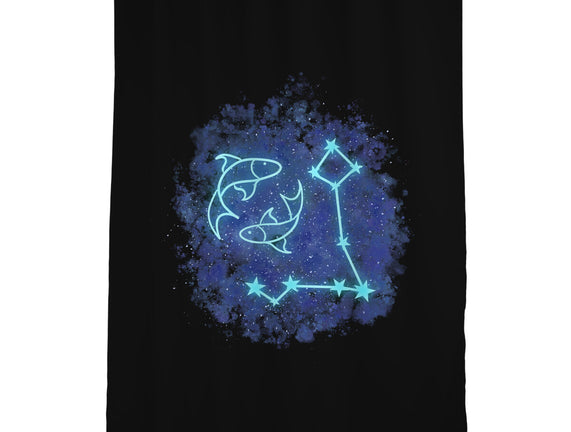 Pisces Neon Constellation