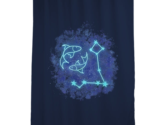 Pisces Neon Constellation