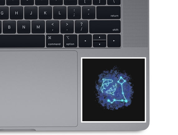 Pisces Neon Constellation