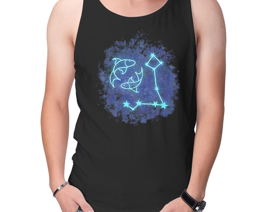 Pisces Neon Constellation