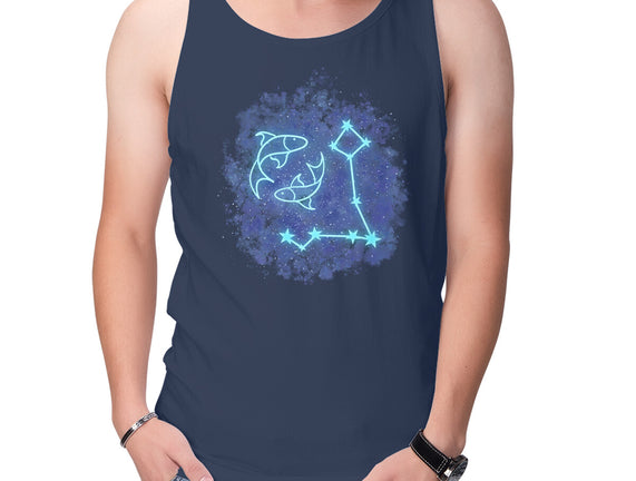 Pisces Neon Constellation