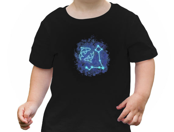 Pisces Neon Constellation