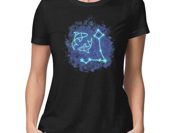 Pisces Neon Constellation