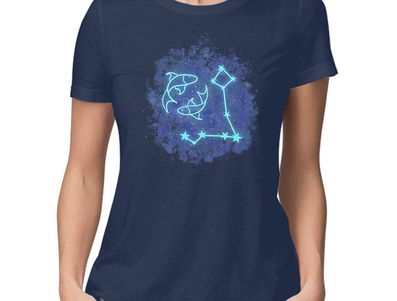 Pisces Neon Constellation
