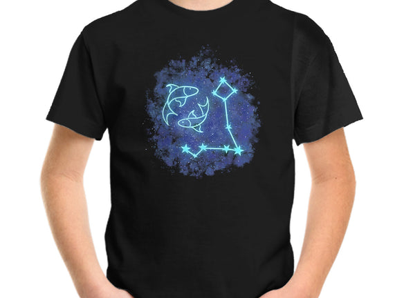 Pisces Neon Constellation