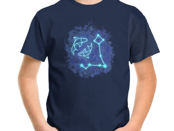 Pisces Neon Constellation