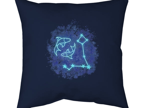 Pisces Neon Constellation